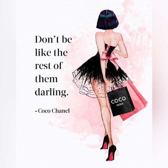 Set 8 Coco Chanel # 5 Prints Collection~ Beauty & Fashion Motivational pictures - Picture 5 of 16